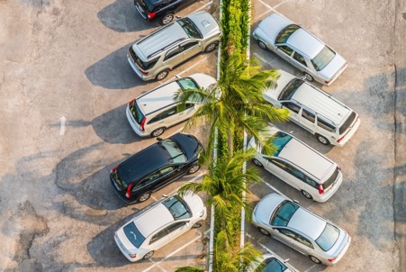 Ample parking and ground-level access.